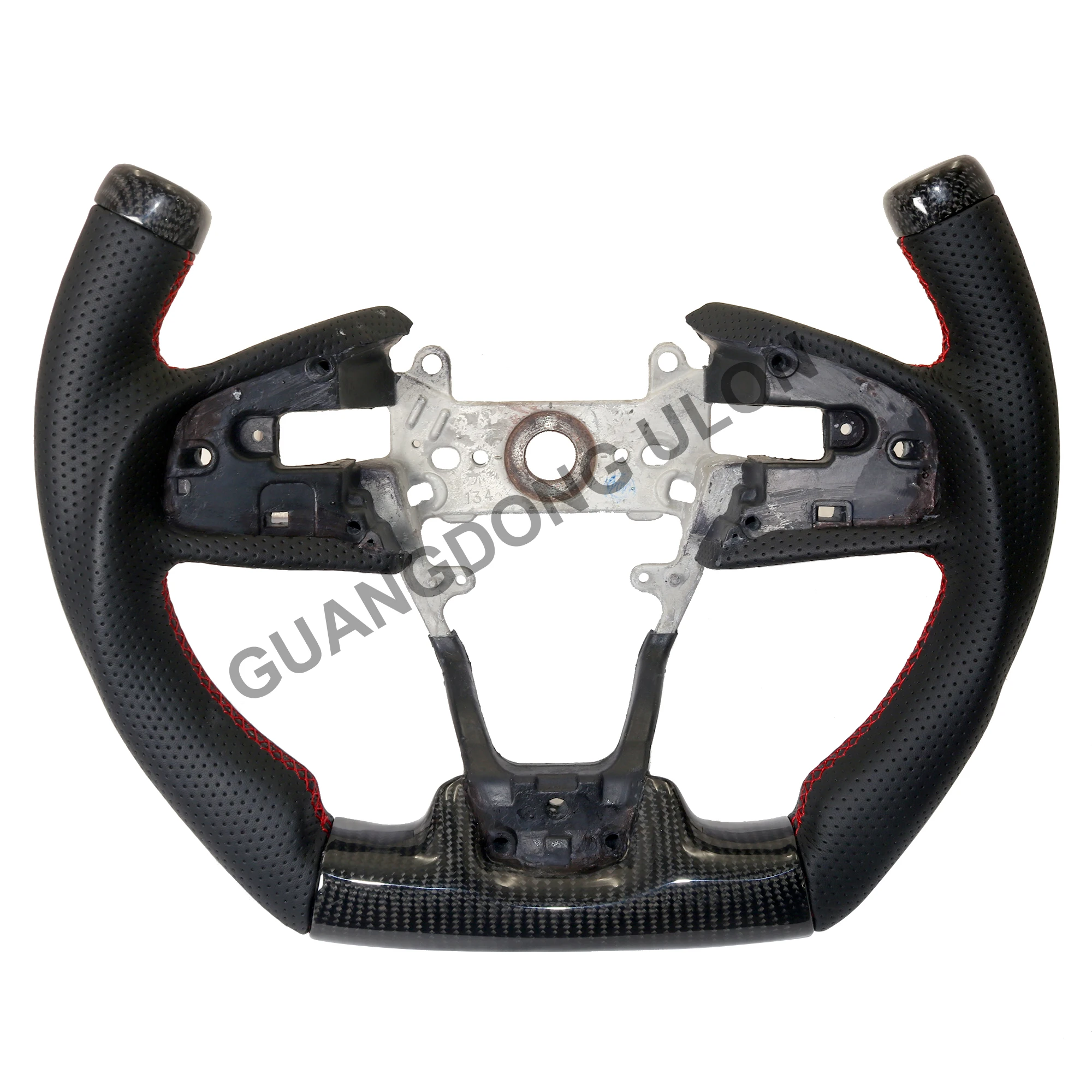 Factory Price 100% Real Carbon Fiber Steering Wheel For Honda Tenth Gen USA CIVIC 2017-2023 steering wheel