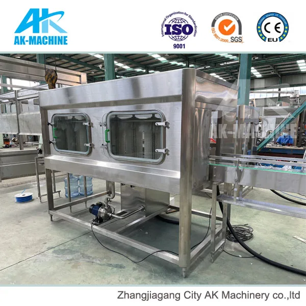 Full Automatic Bottling Equipment Pure Mineral Drinking Water Bottled Water Processing 5 Gallon Bottle Filling Machine Plant