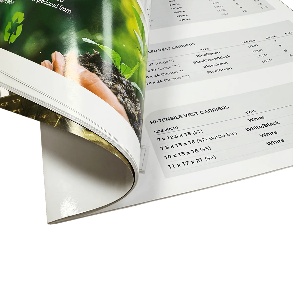 Custom Printing Booklet Catalogue Leaflet Product Company Brochure Magazine Book Manual Brochure Printing