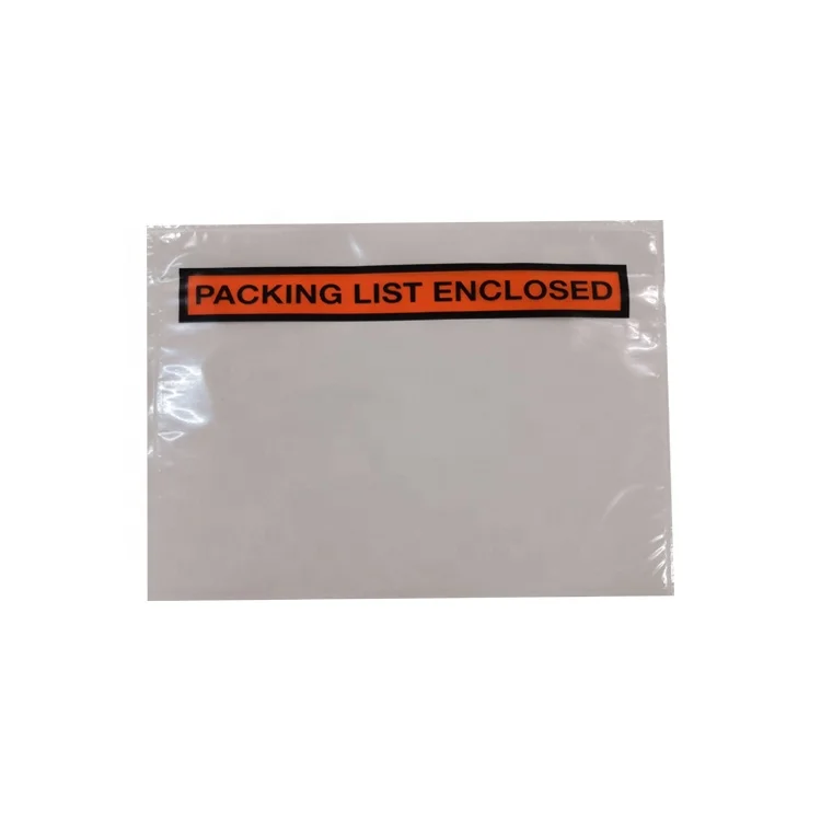 Упаковочный лист-«упаковочный лист прилагается», Красный