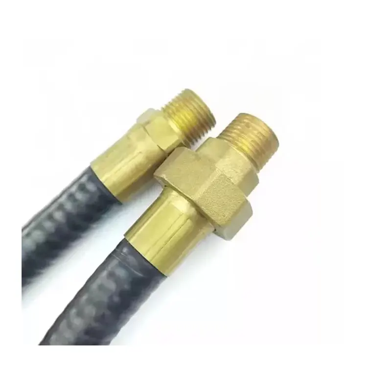 Гидравлический резиновый газовый шланг Zg из египетской нержавеющей стали, гибкий гофрированный натуральный соединитель, газовый шланг из ПВХ