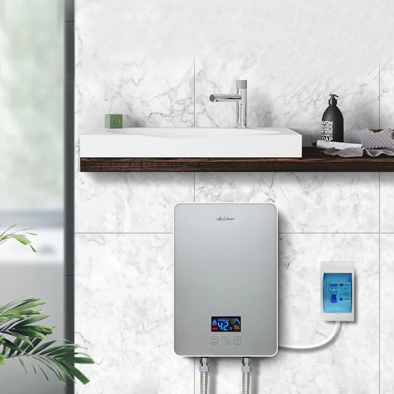 6000W 120V hot water pump bathroom under sink electric shower room water heater for wholesale price