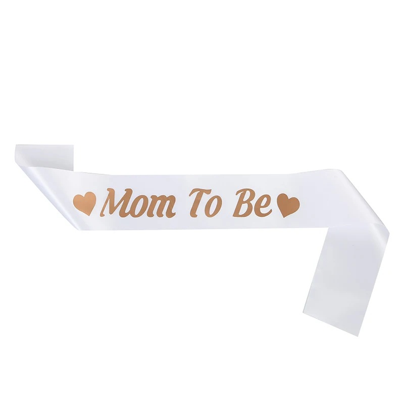 Wholesale Mom to Be Baby Shower Sash Colorful Mom To Be Sash Bachelorette Party Supplies Decorations