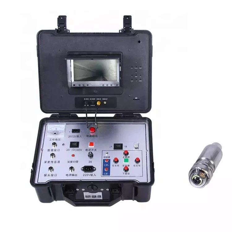 New 500m Down View Portable Underground Water Borehole Inspection Camera