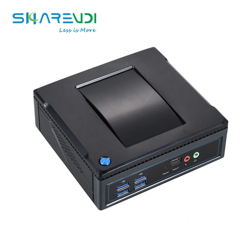 4K Mini PC 12*12 motherboard nano NUC 2020 DDR3L 5Gen i3 5005U Mini cpu Desktop PC HD VGA 2 LAN 4USB good small computers