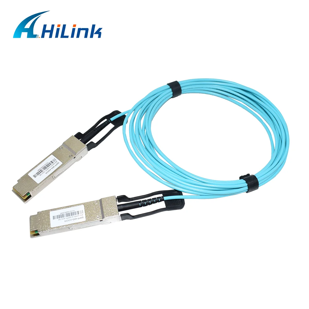 Индивидуальный 16G SFP AOC FC многомодовый OM3 кабель для передачи данных активный оптический