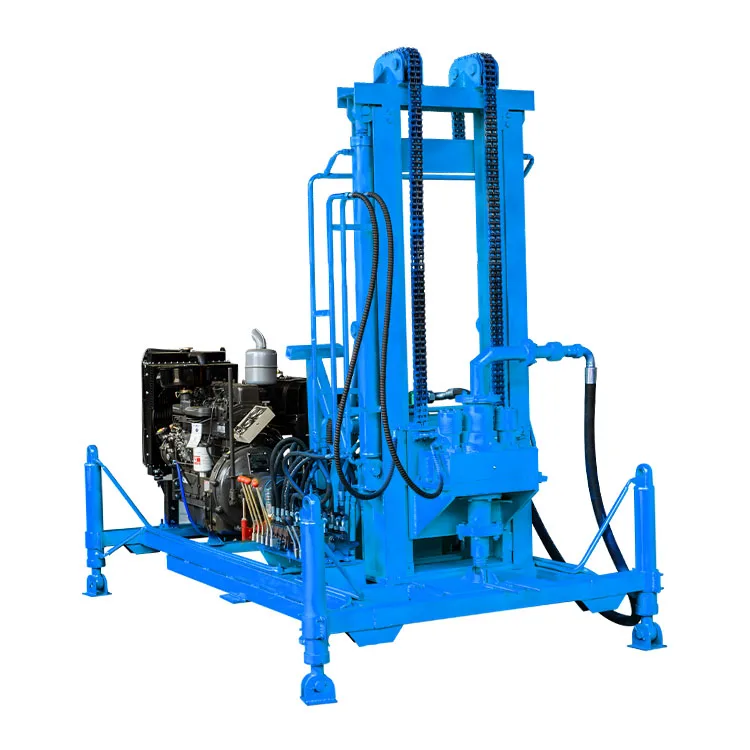 Hydraulic water well drilling machine ground water bore well  digging machine  price