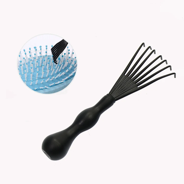 New Mini Hair Brush Combs Cleaning Remover Embedded Plastic Handle Tool Hairbrush Cleaner Hair Comb Accessories