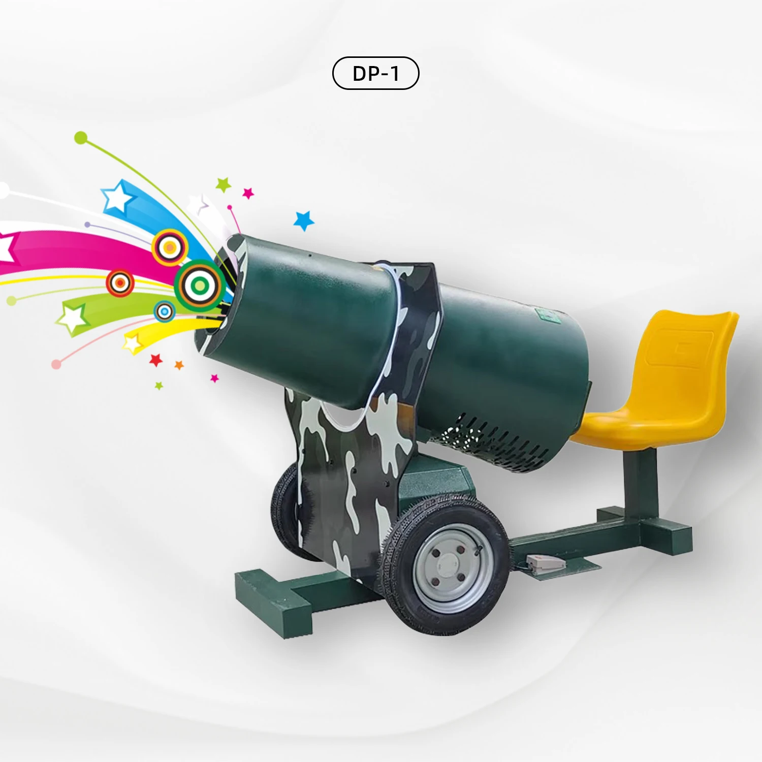 New hot sale amusement equipment air cannons loved by children profitable projects that can be placed in parks/squares/malls