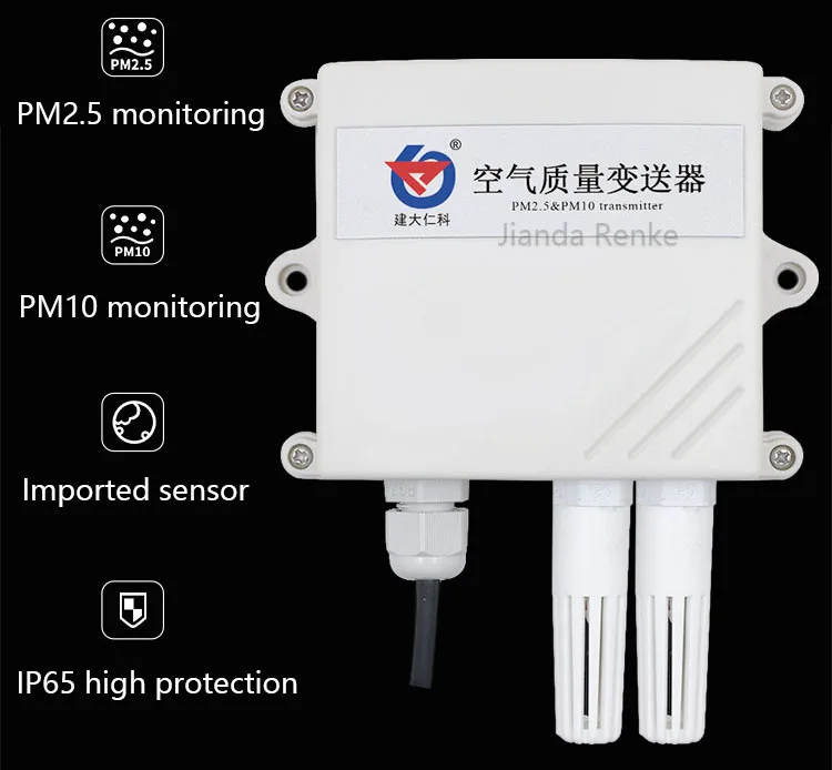 RS485 Modbus наружная система контроля качества воздуха PM1.0 PM10 PM2.5