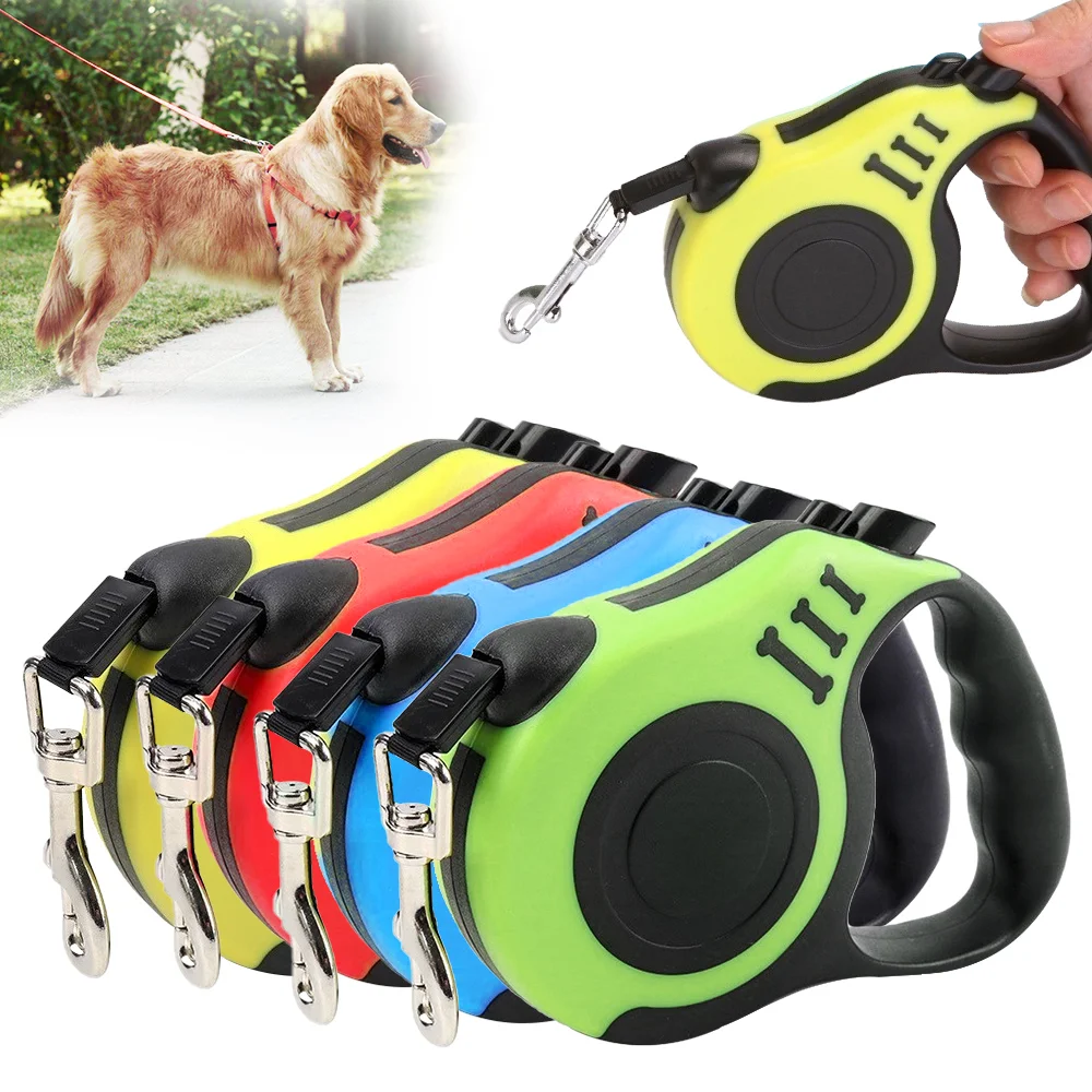 Traction Rope Dog Leash Retractable Pet Leash High Quality Automatic Pet Lead Rope Large Medium Small Dog Accessories