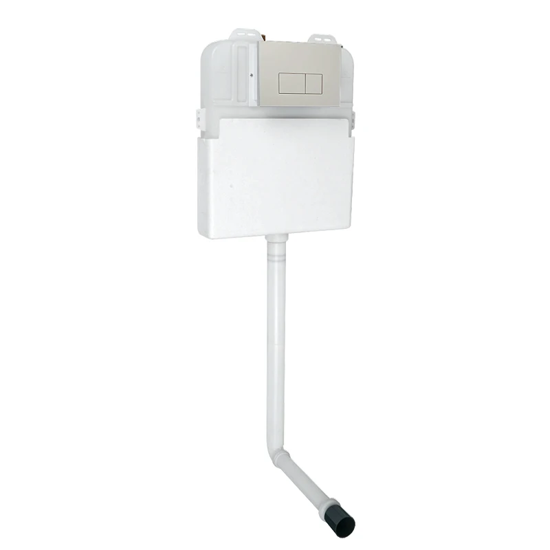 Concealed Cistern Wc Bowl Closet Wall Hung Toilet Dual Flush Concealed Plastic Cistern Float Valve With Metal Frame