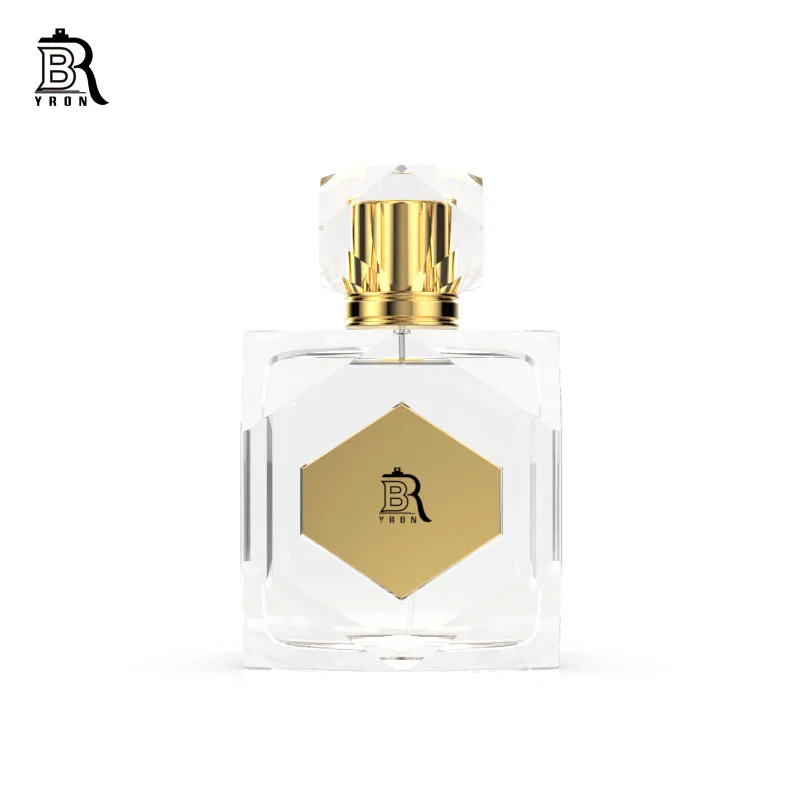 100ml Factory hot sale low MOQ good price luxury golden chrome black plated perfume bottle zamac cap bulk sale1