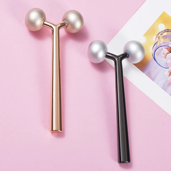 Hot Sale Jade Roller Handheld Face Massager 3D Germanium Roller For Anti-wrinkle Cellulite Removal Thin Face