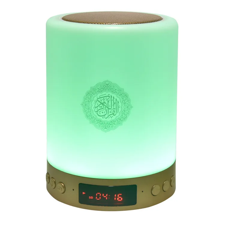 Хит продаж динамик Корана светодиодный ночник лампа в Корейском стиле часы AZAN
