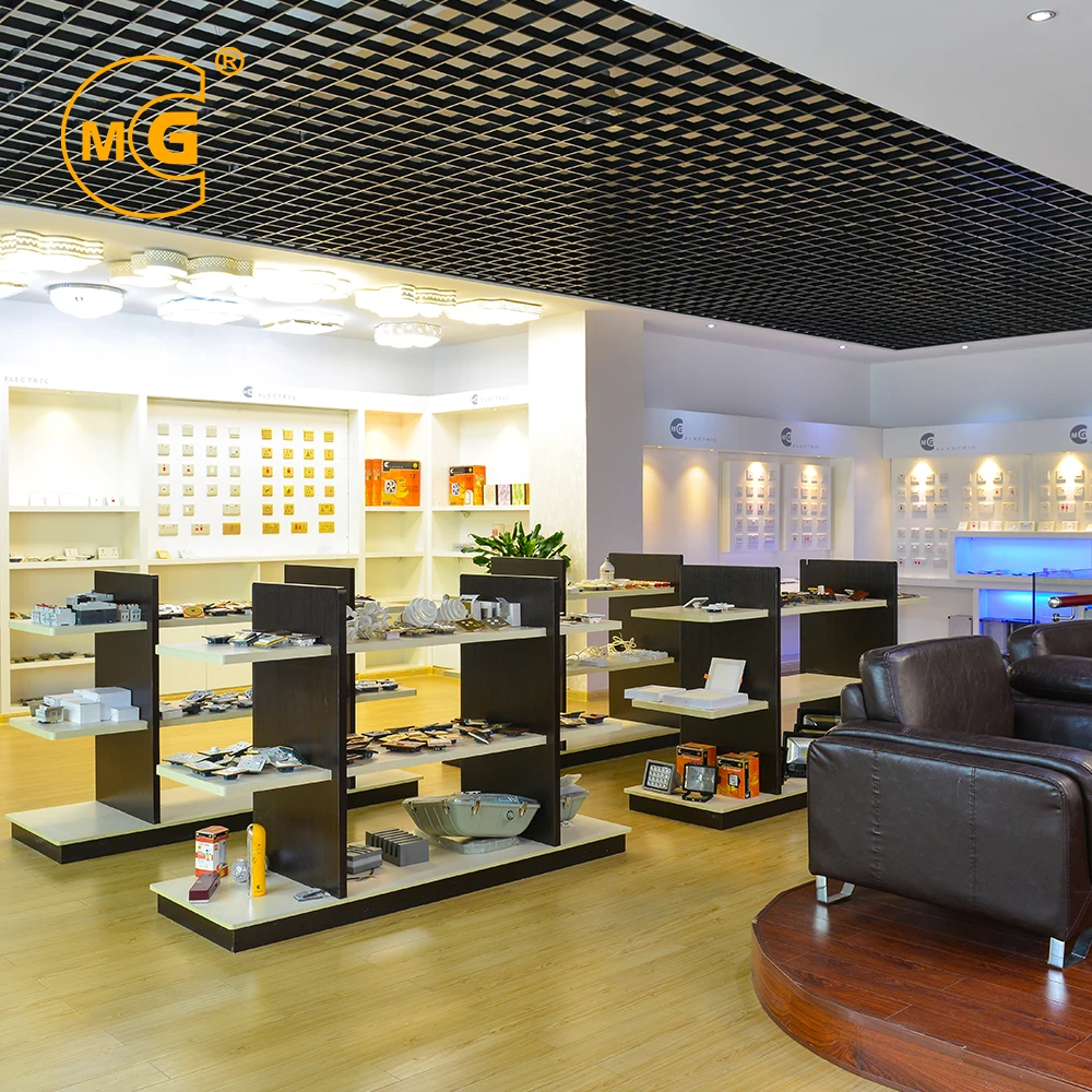 Британский стандарт Великобритании 13A 2 gang 3 pin переключила гнездо