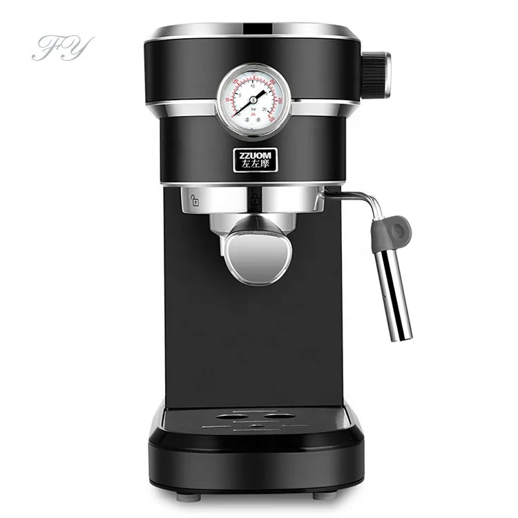 2021 household stainless steel Italian espresso machine steam milk foam coffee machine 15Bar coffee maker