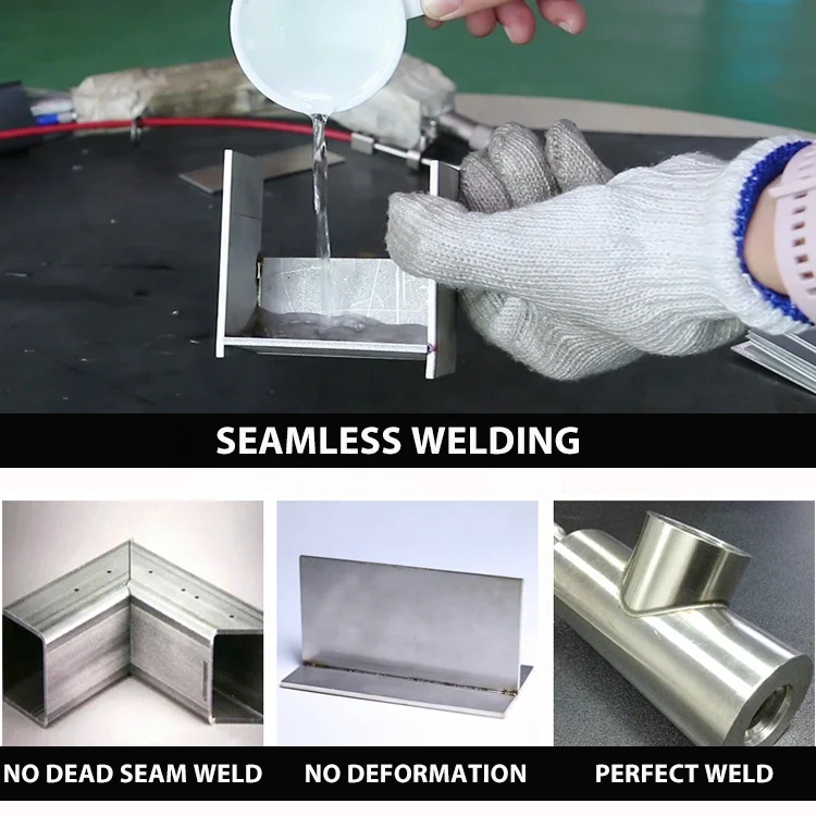 
Cheap Equipment 2000w Handheld Fiber Laser Welding Machine 