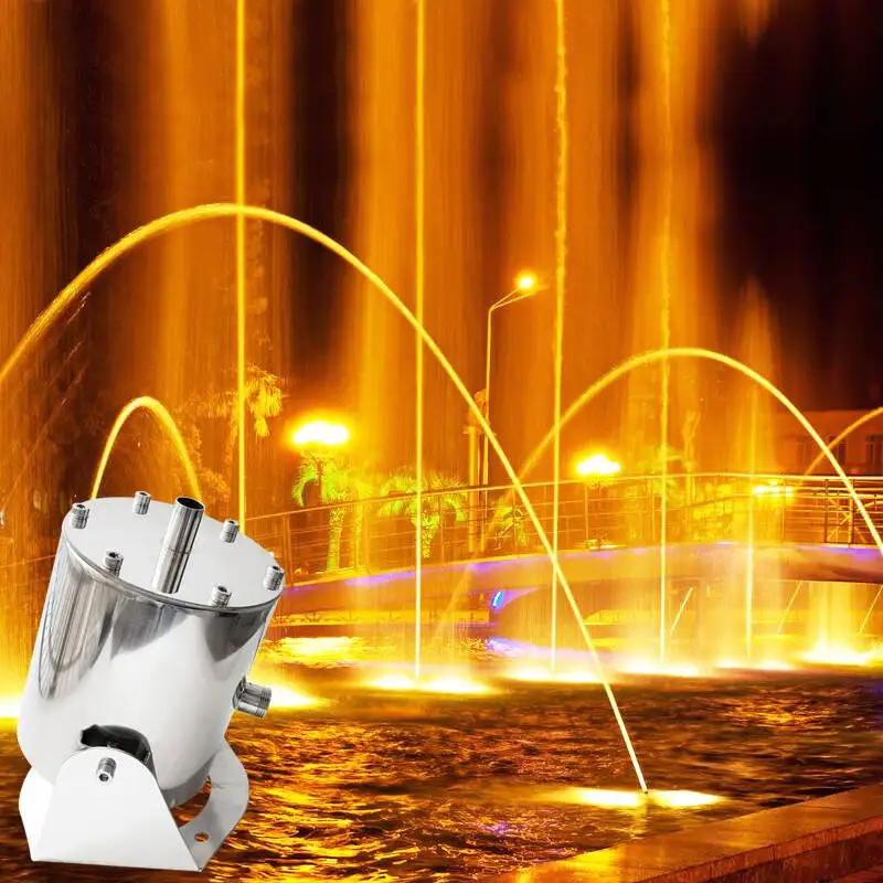laminar jumping jet water beam fountain for garden decoration