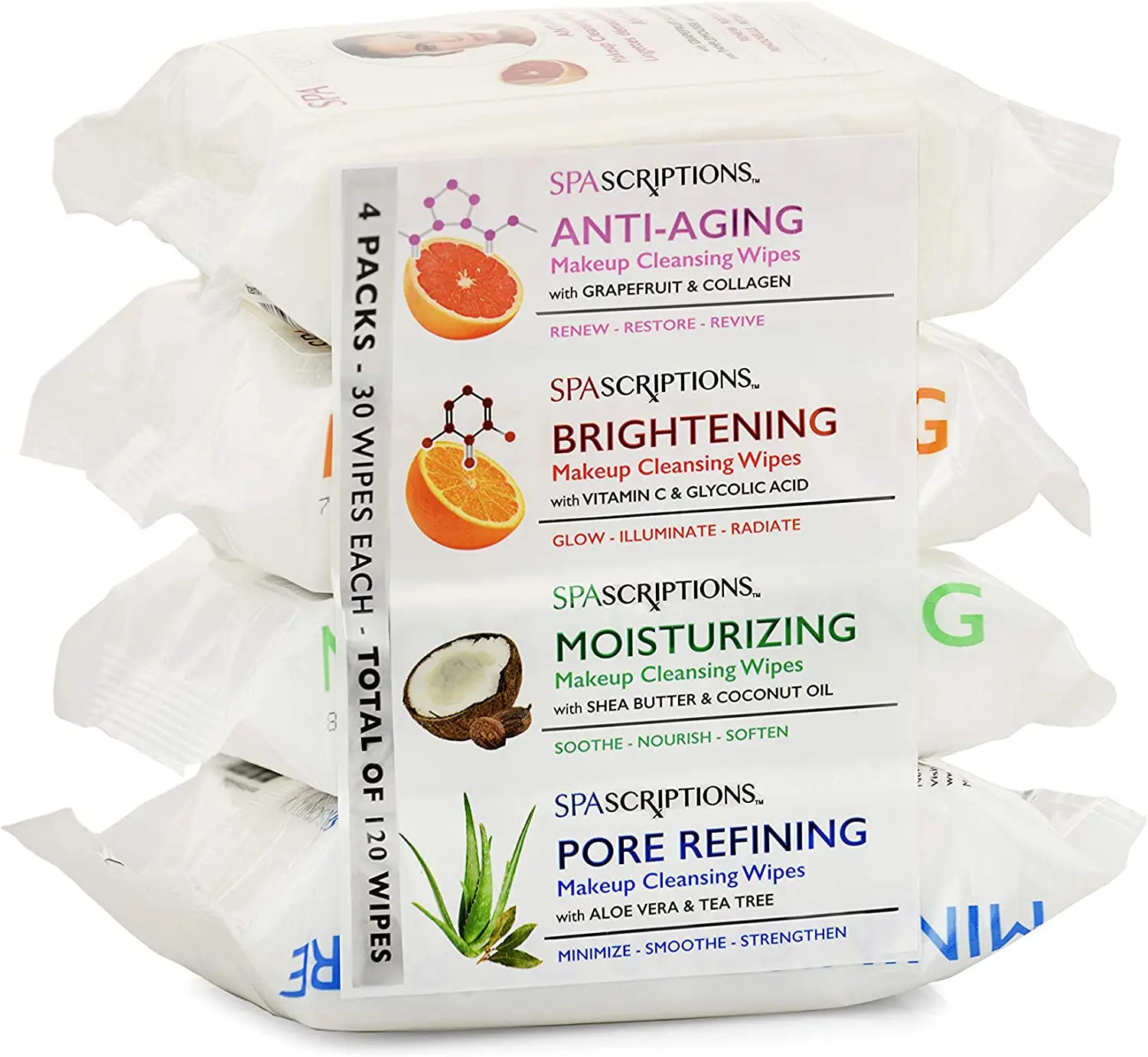 Disposable Facial Gentle Cleansing Makeup Remover Wipes Cleansing Moisturizing Portable Face Cleansing Wipes With 30 PCS