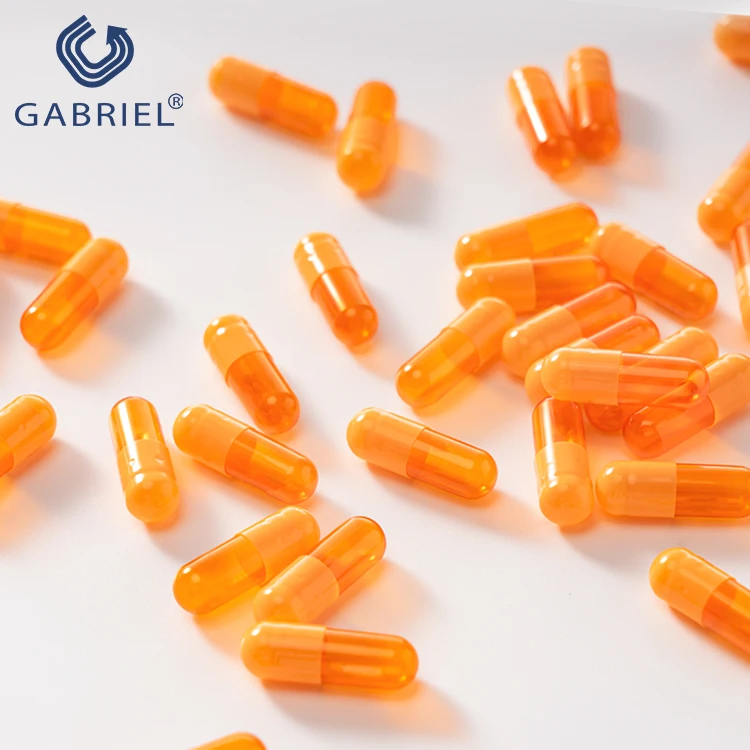 Gelatin Capsules Empty Hard Gel Capsules Separated Empty Capsules Gelatin Size 000 00 0 1 2 3 4