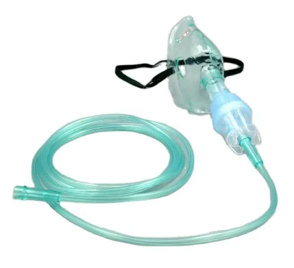 China factory good price PVC nebulizer mask with 2m oxygen tubing