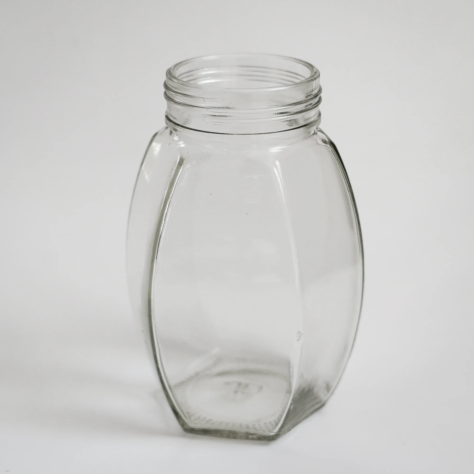 700ml Reusable Glass Mason Jar with Airtight Lid Square Food Storage Jar Tea Beverages Soda Tequila Honey Jam Printed Surface