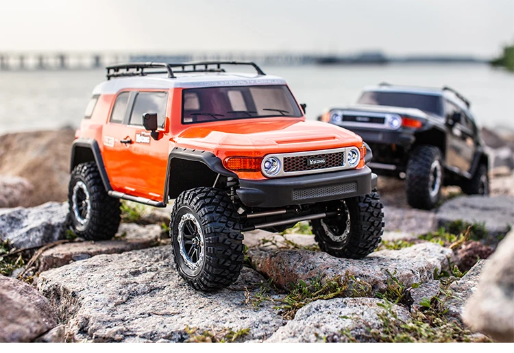Новинка 1/10 YIKONG YK 4103/YK410 FJ Для LAND CRUISER профессиональная гусеничная машина на радиоуправлении модель 4WD с замком Diff ось высокого/низкого зубчатого хода