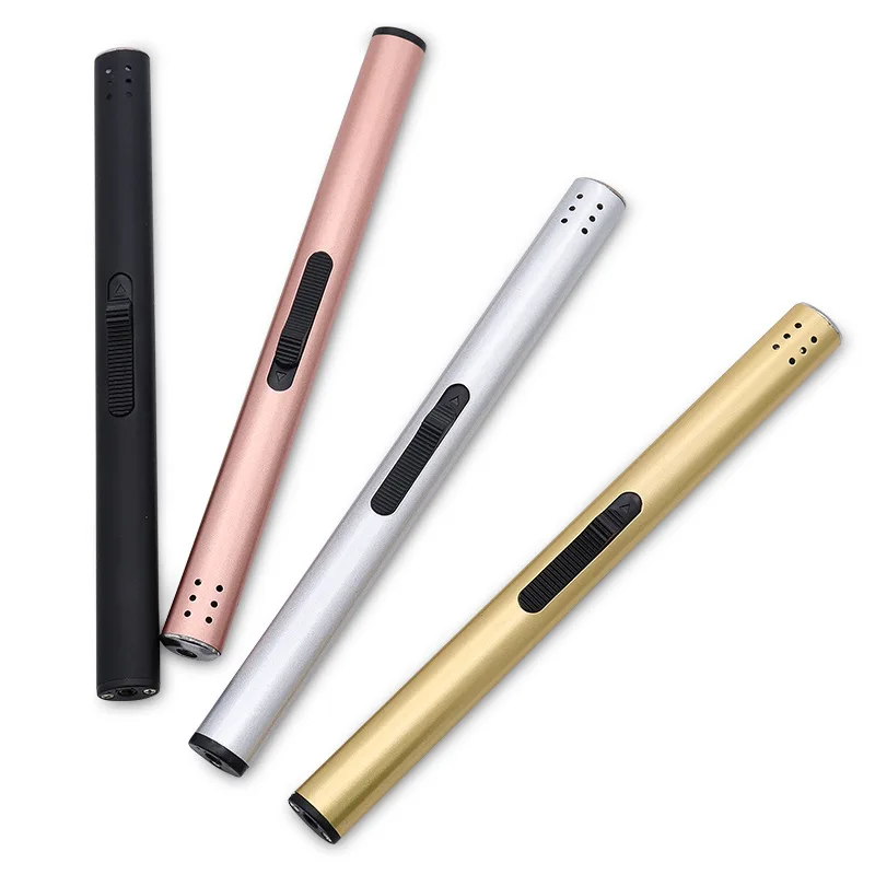 Hot Sell Rose Gold Candle Lighters Metal Lighter Candle Accessories Set Candle Lighter Set Refillable