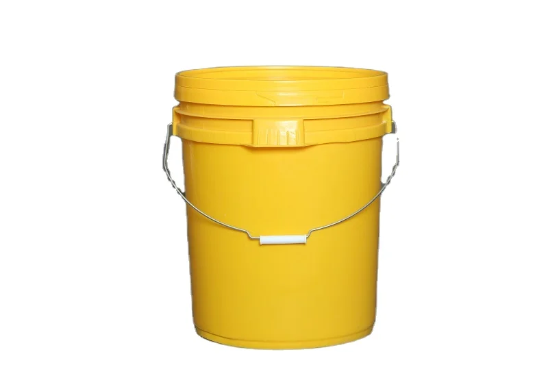 Hot Sale 20 L Plastic Pail With Red Spout Lid For Oil Packin/ Industrial Plastic Pails With Lids