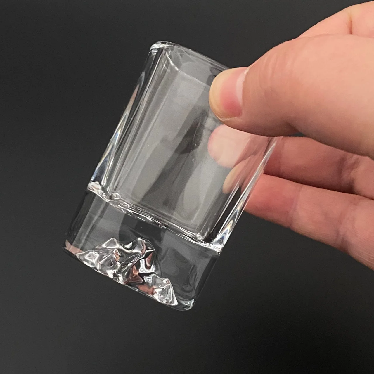 Clear 2 Ounces 2.4 inch Tall Soju Shot Glass Tumbler Cup for Coffee Espresso