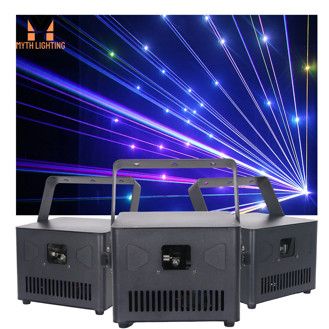 High Performance 1W 2W 3W RGB Animation Laser Light Show for Dj Disco Club Event Stage Lighting