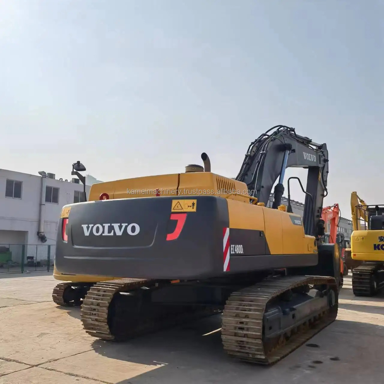 Volvo 480 высокопроизводительный 40-тонный гусеничный экскаватор EC480DL дешевая распродажа в Шанхае лидер продаж