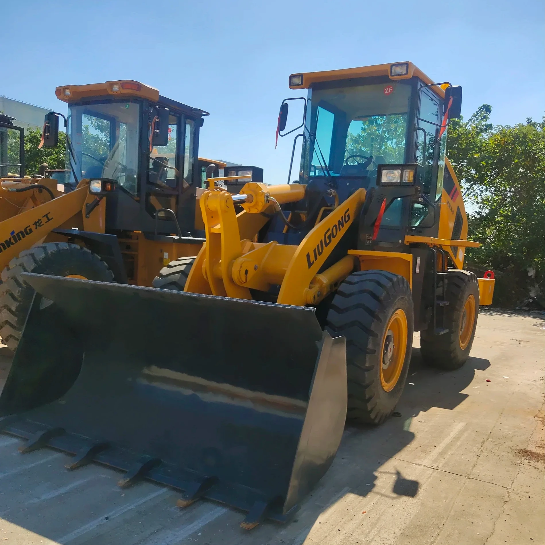 LIUGONG 835 USED front wheel loader for sale, China construction equipment Liugong wheel loader 835 855 856 856H with Low Price