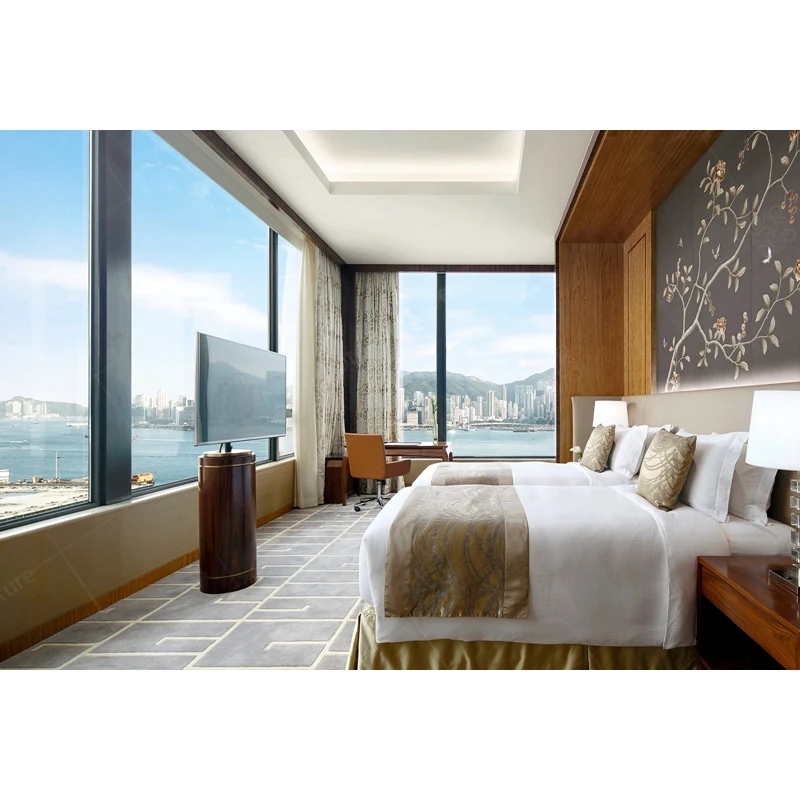 
Modern Custom Made Hotel Furniture Bedroom Set Luxury Design For Hilton Hotel 