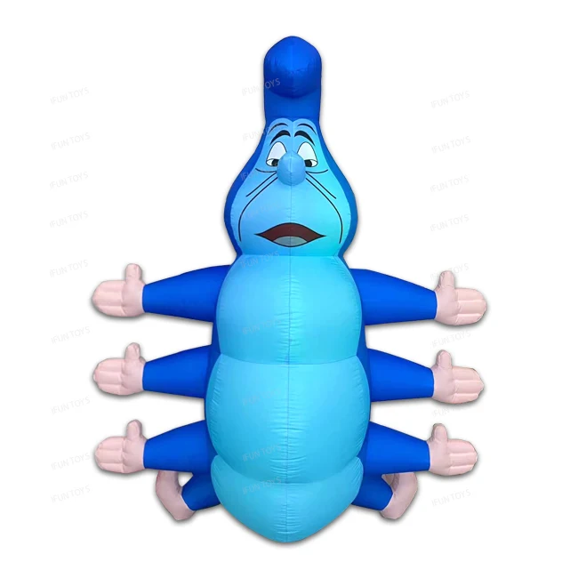 Alice In Wonderland Party Character Inflatable Alice Model Rabbit Mushroom Blue Caterpillar and Cheshire Cat