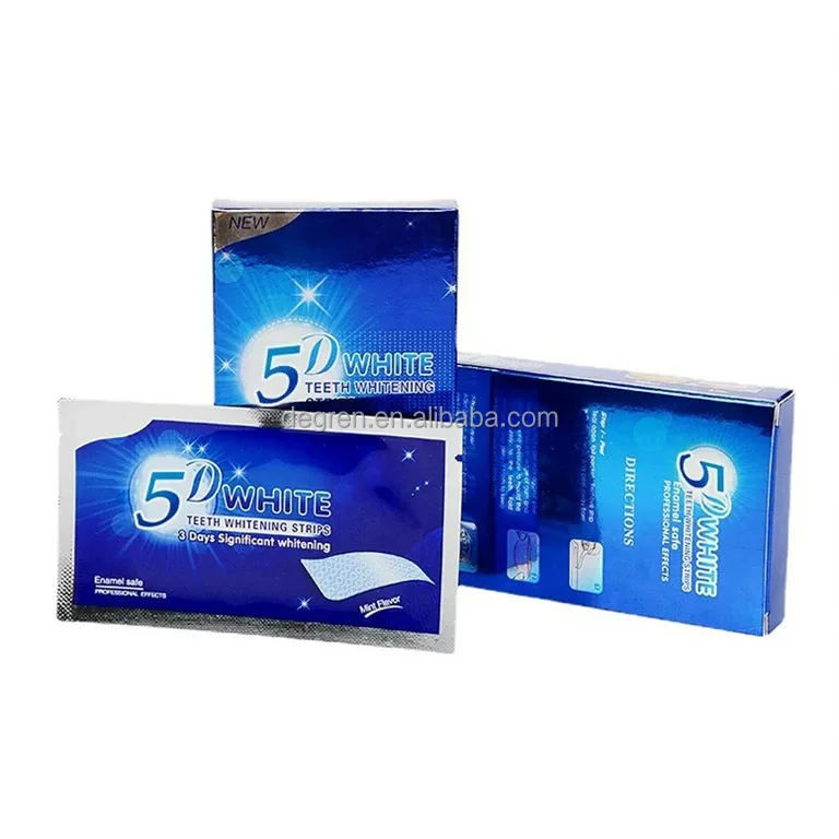 Hygiene Care Teeth Whitening 5d Peroxide Mint Teeth Whitening Strips Whitening strips for teeth