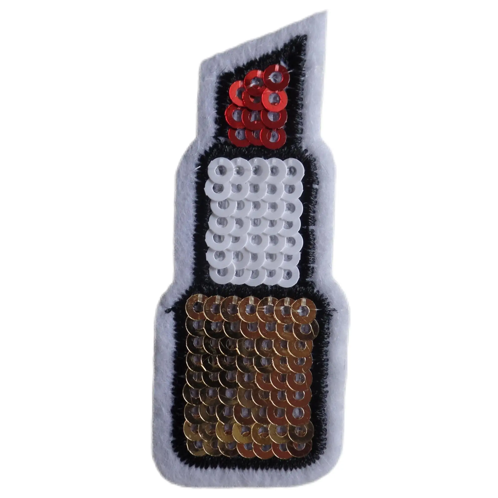 Custom DIY Mini Sequin Patches Iron On Clothing Shinny Sequined Patch for Women Jacket