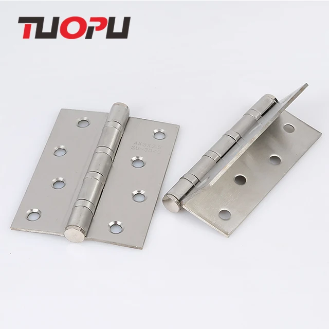 Stainless steel 304 butt hinge ball bearing butt door hinge Fixed Pin Butt Hinges