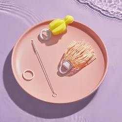 Shake Milk Bottle Brush Set For Baby Milk Bottle Cleaning Brush