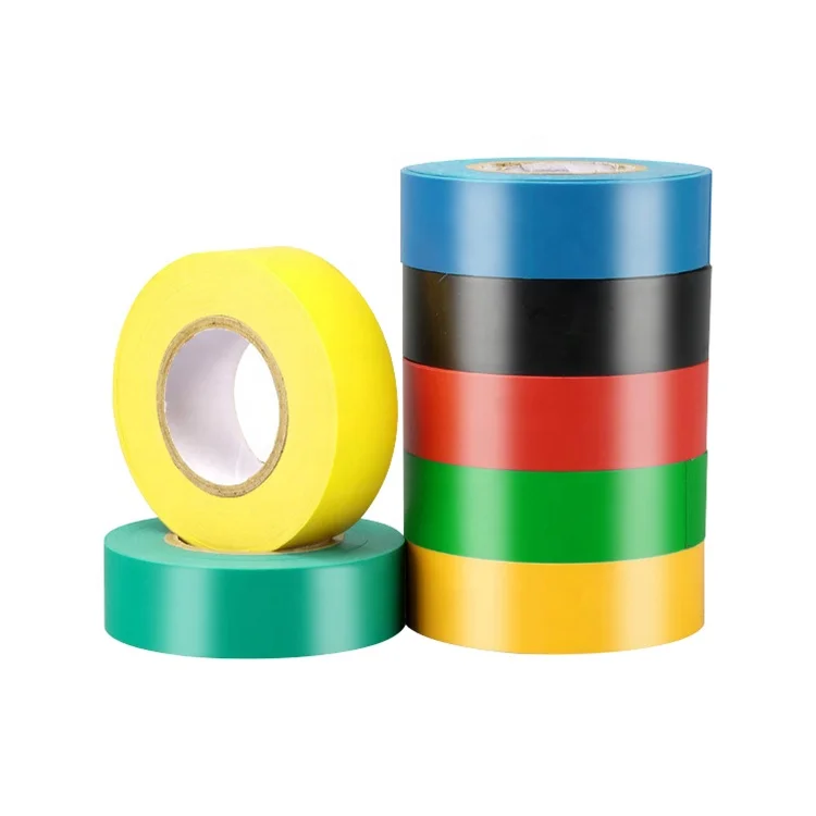 Price colored electrical pvc tape high voltage vinyl tape for electrical insulation