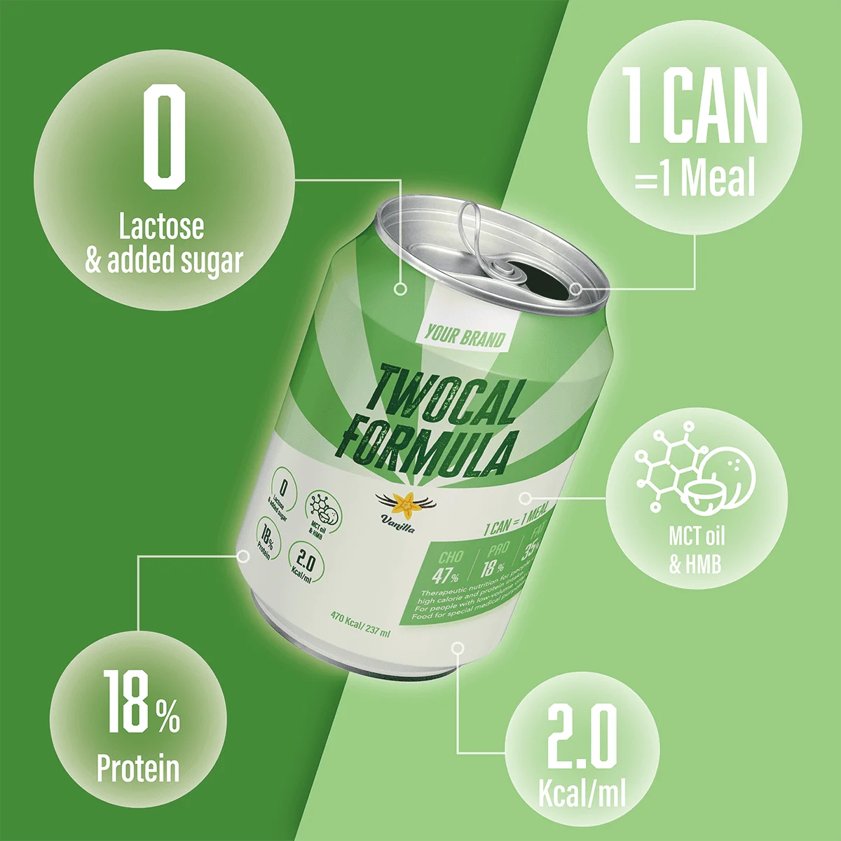 Wholesale Twocal nutrition products hot sale in Taiwan