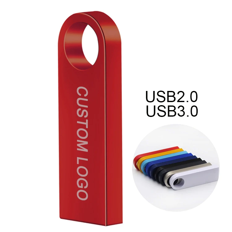 Портативный мини металлический USB флэш-диск usb 2 0 пользовательский OEM логотип 8 ГБ Флешка 16 32 оптовая продажа новая модель Usb флэш-накопитель