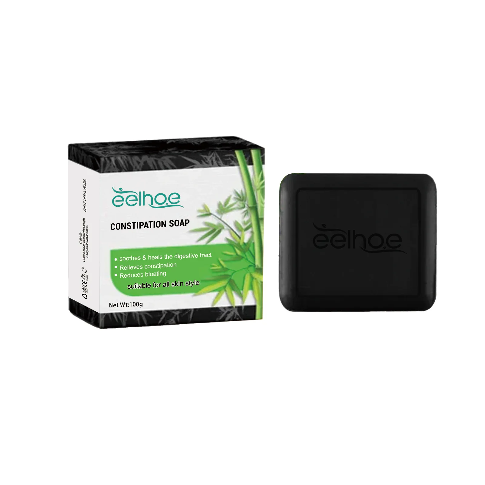 Eelhoe Moisturizing Skin Cleansing Soap Relieves Swelling And Discomforts Clearing Stool And Relaxing Care Soap
