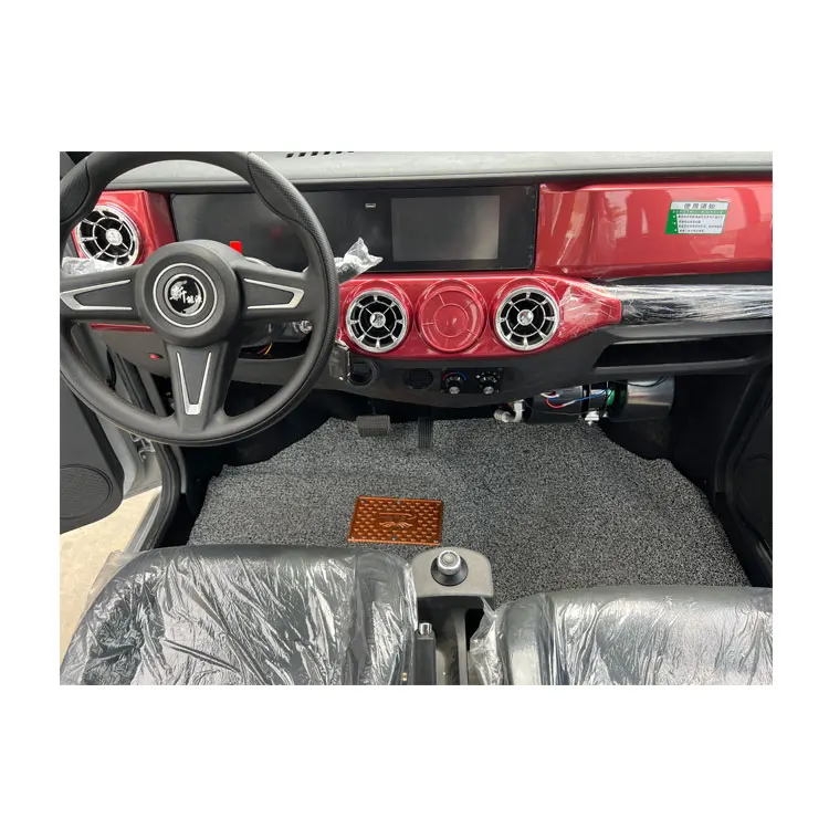 Factory Direct Sales New Model 4 Seaters Mini Car Good Quality Electric Mini Vehicle Electric Cars For Adults