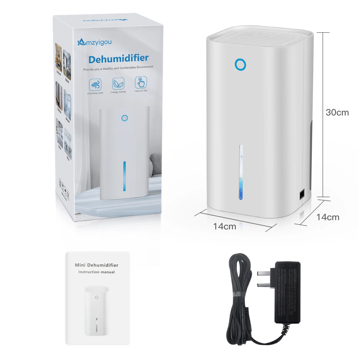 2021 new dehumidifier 850ML Household car deshumidificateur entfeuchter reusable smart mini dehumidifying dryer