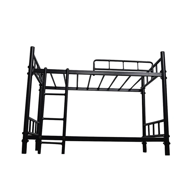 Metal school furniture dormitory bunk beds apartment bed frame for hostels