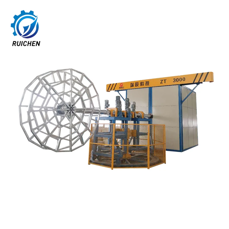 
carousel rotational moulding machine for PVC cones 