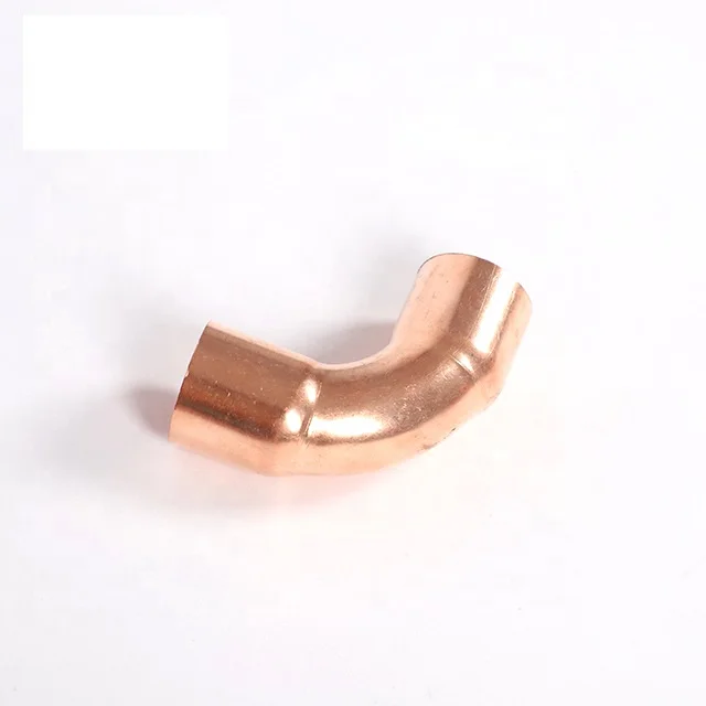 Copper Tube Fitting 45 Degree 90 Degree Elbow for Plumbing Pipe
