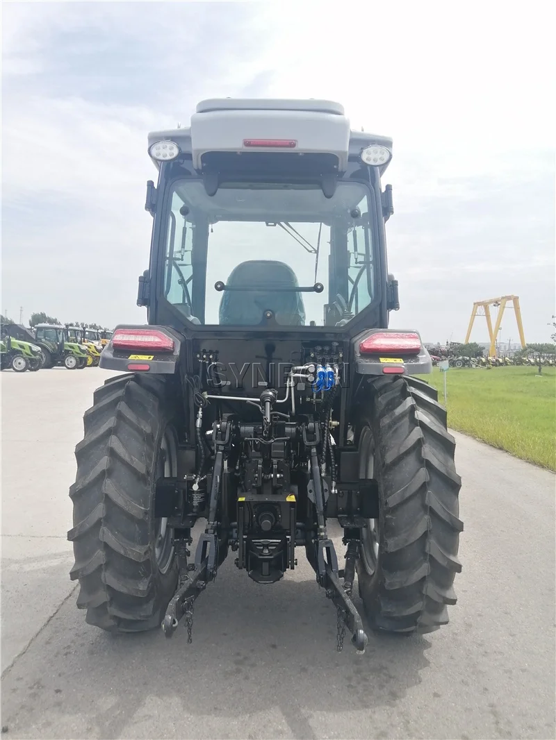 High Quality Newest 4*4 Multifunctional Small Mini Farm Tractor Powerful Diesel Engine PTO Farming Tractors for Sale